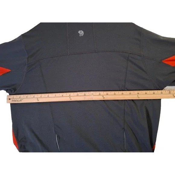 Mountain Hardwear Superpower Running Jacket Men's L* Gray Full Zip Performance - Picture 8 of 10